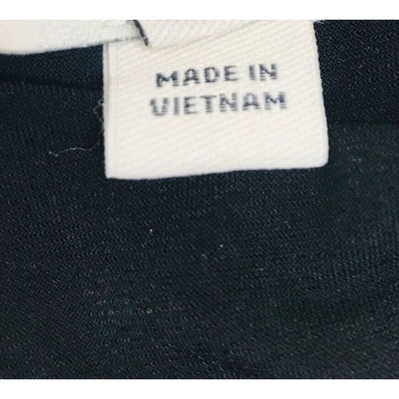 ECI NY Dress Tribal Aztec Black White Ruched L Women Loose Stretch Flowy Sexy - Picture 16 of 16